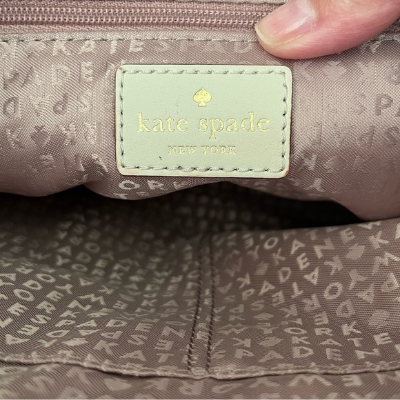 Kate Spade Penn Place Keisha 100% Cow Leather Crossbody Bag in Pebble - Picture 15 of 16